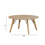 HELENA diivanilaud D80 TAMM